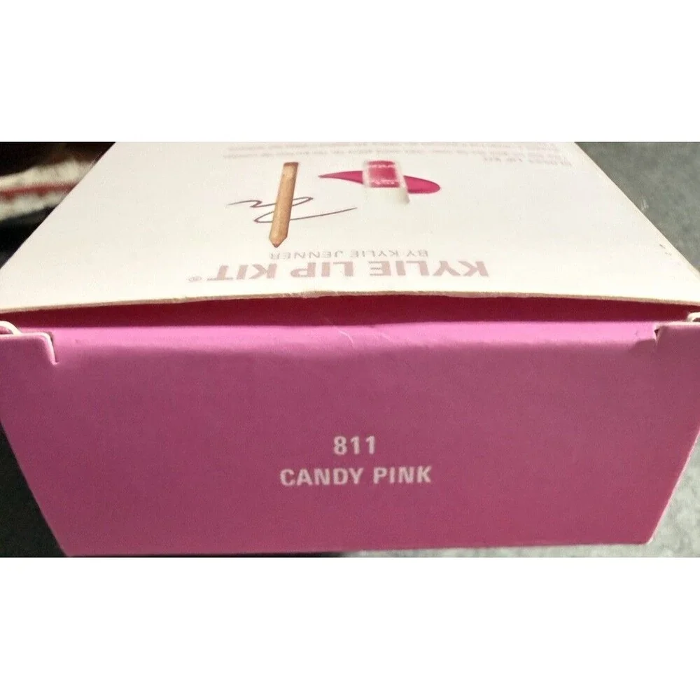 KYLIE COSMETICS Candy Pink 811 LIP Glaze Lip Liner Kit GLOSSY